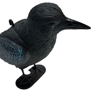 Ngoài trời săn bắn trang trí sân vườn Halloween decorsimulation nhựa Crow tượng Crow decoys cho cây - Product Image 5
