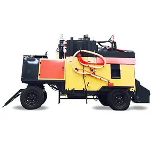 Trailing asphalt hot recycling mixer Small road pit repair vehicle Cold mix Recovery heat regeneration