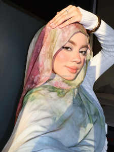 अच्छी डिजिटल प्रिंटेड मोडल हिजाब का प्रीमियम 100% प्रतिशत मोडल कपड़े, महिलाओं के कपड़े - Product Image 3