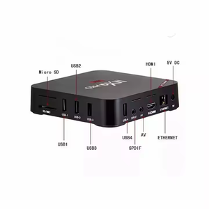 Boîtier TV intelligent Android 4K, <span class=keywords><strong>YouTube</strong></span>, IPTV, décodeur, commande vocale Bluetooth, récepteur Wi-Fi double bande 2.4G/5G, vente flash - Product Image 3
