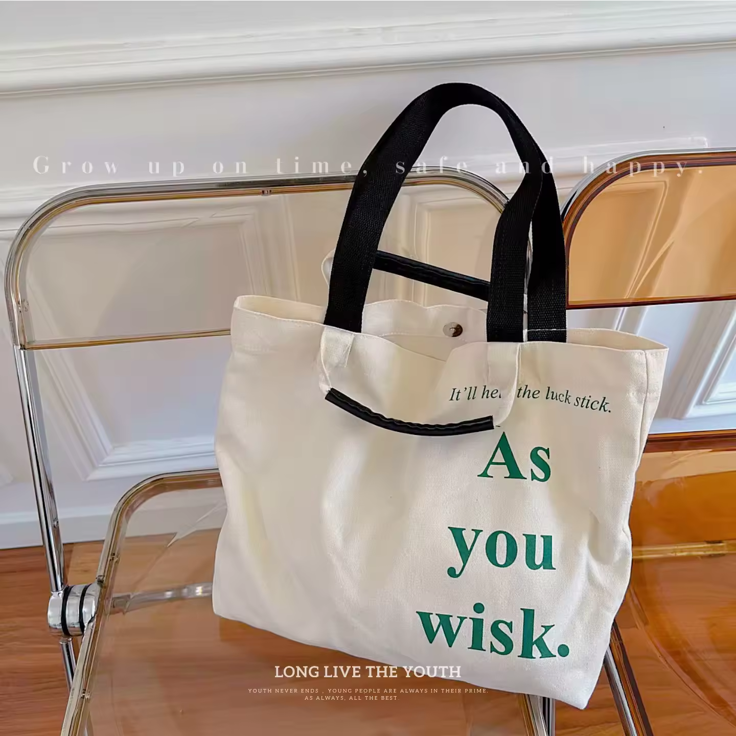 polypropylene gift pp woven shopping tote bag printed pattern canvas reusable bag cotton canvas tote vest bag