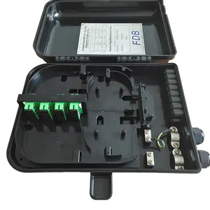 suppliers outdoor 16 sc pigtail wall mount ftth fiber termination 16 core fiber optic distribution box