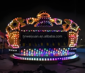 Sturm-Spinning-Ride Inversions-Karussell Extremes Vergnügungspark-Attraktion für Erwachsene 360° Rotierendes Mechanisches Polizisten-Karussell für 16 Personen - Product Image 2