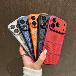Funda Magnética de Malla Transpirable y Disipadora de Calor para iPhone 18 17 16 15 14 13 12 Pro Max, Funda Texturizada Resistente a Caídas - Product Image 1