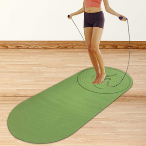 Shock Absorption Mute Dancing Yoga Pad,for Home Tpe Eco Friendly Non Slip Fitness <strong>Skipping</strong> Exercise <strong>Mat</strong> - Product Image 5