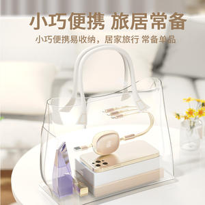 Câble de charge rapide 3-en-1 rétractable cadeau d'entreprise de données un à trois - Product Image 4