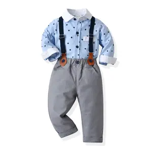 बेबी बॉय जेंटलमैन रोमांटिक स्टाइल धनुष लड़के जन्मदिन के लड़के का नामकरण कपड़े रोमांटिक सूट