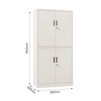 Armoire de classement compacte moderne à profondeur réduite en acier pour usage commercial, bureau à domicile, école, hôpital, stockage de dossiers