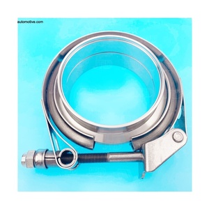 JTLD 3 "Inch <span class=keywords><strong>76mm</strong></span> 304 Pince à dégagement rapide en acier inoxydable Assemblage de pinces à bande en <span class=keywords><strong>V</strong></span> (2 brides et 1 pince) - Product Image 3