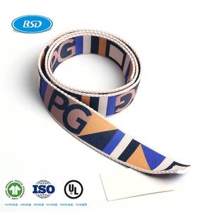 Biểu tượng tùy chỉnh thân thiện với môi BSD thương hiệu Jacquard Vải polypropylene sản phẩm - Product Image 3