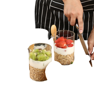 16 oz Glass Food Storage Container Modern Airtight Party Wide Mouth Lids Dishwasher Safe Eco-Friendly Kitchen - Product Image 1