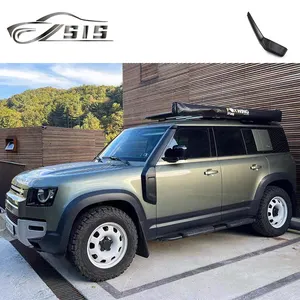 Defender 90/110/130 araba aksesuarları dış dekoratif 2021 yıl parlak siyah ABS malzeme Snoker 90/110/130 sığ boğaz parçası