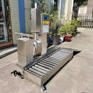 Llenadoras de tambor medidas corrosivas de pintura CE equipo de llenado de pintura de dosis grande llenado de barril químico una boquilla 5l 10l 20l 200BPH - Product Image 1