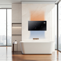 Vente en gros convecteur électrique à convection portable mural en verre pour intérieur