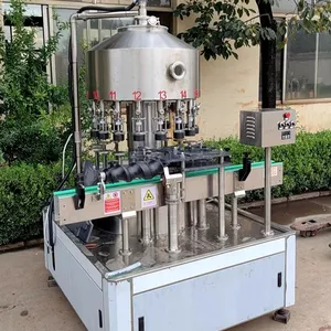 Soy Sauce Vinegar Filling Machine Water Oil Liquid Beer Beverage Chemical Gear PLC Core Components Used High Waist Multiple
