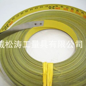 Songchuang Self Winding Tape Measure 30m Stainless Steel Blade Metric Automatic Return Plastic Case Measuring Ruler - Product Image 1