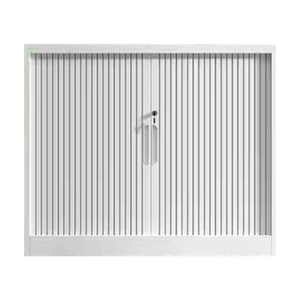 מארגני ארון ארון ארון מתכת ארון ארון עם דלת הזזה גובה בינוני דלת המזדלת ארון - Product Image 5