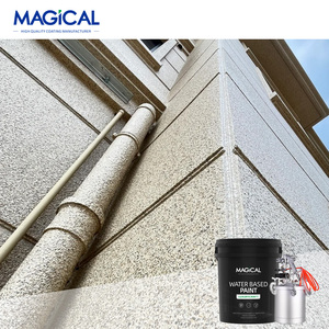 Rivestimento Liquido Acrilico a Base d'Acqua <span class=keywords><strong>con</strong></span> Texture di Pietra per Facciate Esterne, Vernice per Marmo e Granito <span class=keywords><strong>con</strong></span> Lunga Durata - Product Image 1