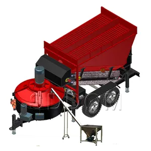 Mobile Small Concrete Batching Plant Cement Mixer Machine Precast Beton Ready Mixed Mixing Plant