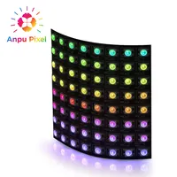 Bảng Điều Khiển ANPU Pixel WS2812B RGB 5050SMD 30*30 256 Pixel Kỹ Thuật Số Có Thể Điều Chỉnh Riêng Lẻ Linh Hoạt Cho Bảng Điều Khiển Được Lập Trình Arduino LED