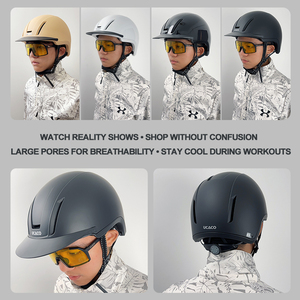 Casque de sport équestre pour enfants et adultes UCACO, respirant, protection de sécurité, casque de course, casque de conduite en plein air, équipement de protection pour l'équitation - Product Image 3