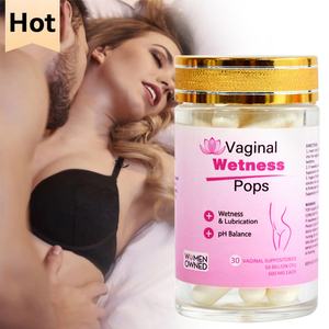 Produits d'hygiène féminine à marque privée Chinaherbs, capsules de probiotiques vaginaux en poudre, nettoyage féminin biologique, pops vaginaux pour l'humidité - Product Image 1