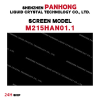 Layar LCD TFT 21,5 inci baru M215HAN01.1 dengan Resolusi HD 1920x1080 75Hz, Tampilan AHVA, Antarmuka LVDS