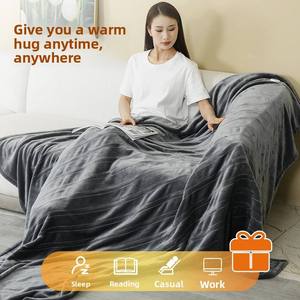 Siêu Mềm Có Thể Giặt Giường Ấm Hơn Điện Chăn Duy Nhất Nước Nóng Kép Điện Chăn 1.8*1.5M 1.8*2.0M - Product Image 6