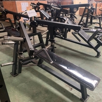 Équipement de musculation professionnel en acier pour presse pectorale, banc plat de musculation, machine de musculation VM-B172