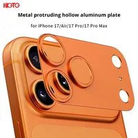 Protection d'écran Szcinda Convex Hollow 3D Grade AAA de qualité supérieure, épaisseur 0,3 mm, anti-choc 9H pour téléphone portable 17Pro Max (sans verre)