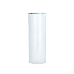 Gobelet isotherme droit et mince en acier inoxydable de 20 oz, vierge pour sublimation, avec couvercle et paille – Meilleures ventes - Product Image 6