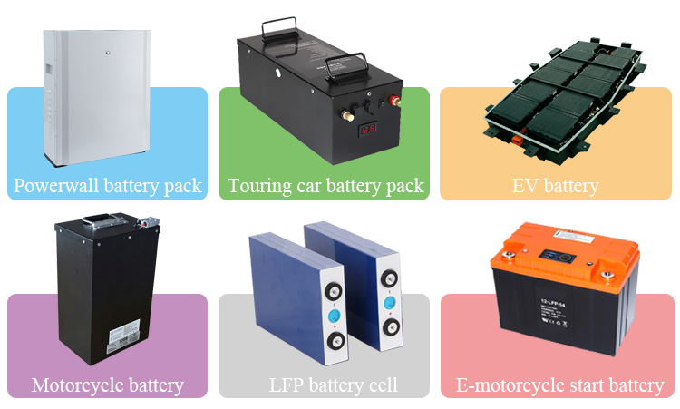OEM 48V 72v 100ah 200ah Lifepo4 Lithium Ion Battery Pack For AGV Golf Cart