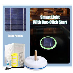 Ioniseur solaire pour piscine hors sol en acier inoxydable SR006, portable, longue durée, léger, garantie de 2 ans - Product Image 1