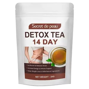 28 Tage Detox-Tee Darmreinigung Fettverbrennung Gewichtsverlust Produkte dünner Bauch KETO-Tee Abnahmeprodukte frisch leise elegant