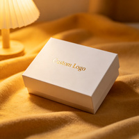 Boîte à couvercle et base rigides pour emballage cadeau commercial, finition de surface personnalisée, boîte en papier