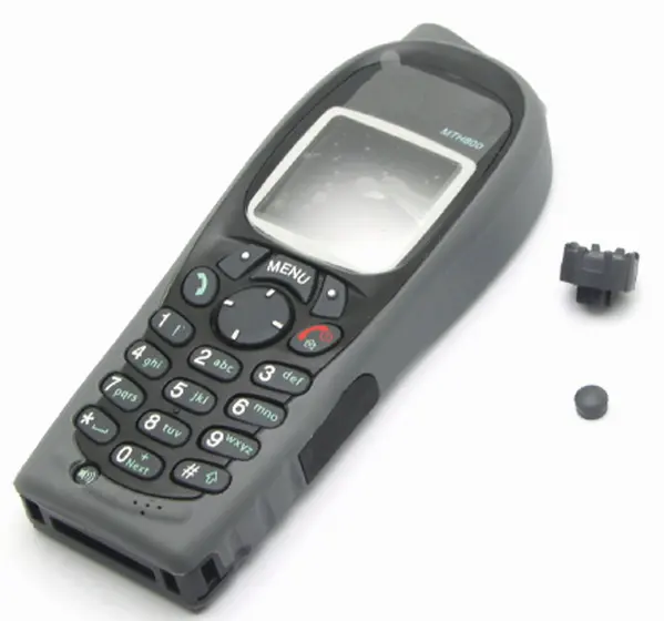 Custodia di ricambio per walkie talkie anteriore con manopola per tastiera per accessori di riparazione radio bidirezionale Motorola MTP800 MTP850