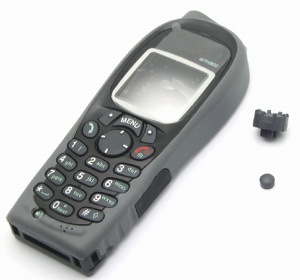 Walkie Talkie Replacement Front Housing Case with Keypad Knob for Motorola MTP800 MTP850 Two Way Radio Repair Accessories