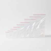 Sachets en plastique plats de PE sûr de nourriture pour la conservation fraîche d'emballage de pâtisseries de biscuits de produits de boulangerie