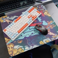 Darmoshark PAD-1 Tapis de souris de jeu au design original 480x400 MM en caoutchouc pour ordinateur Gamer Tapis de souris de bureau