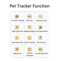 Dispositif de suivi GPS 4G pour chèvre, collier intelligent anti-perte pour animaux, puce de suivi pour chat et chien, traceur GPS C032 pour animaux de compagnie, collier pour animaux