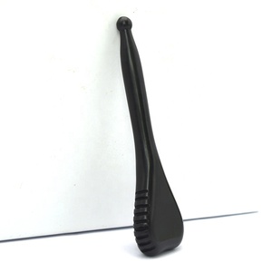 Bâton de Massage en pierre Bian noire Gua Sha <span class=keywords><strong>Anti</strong></span>-âge Guassha pour le <span class=keywords><strong>visage</strong></span>, utilisé pour le <span class=keywords><strong>Yoga</strong></span> Facial - Product Image 6