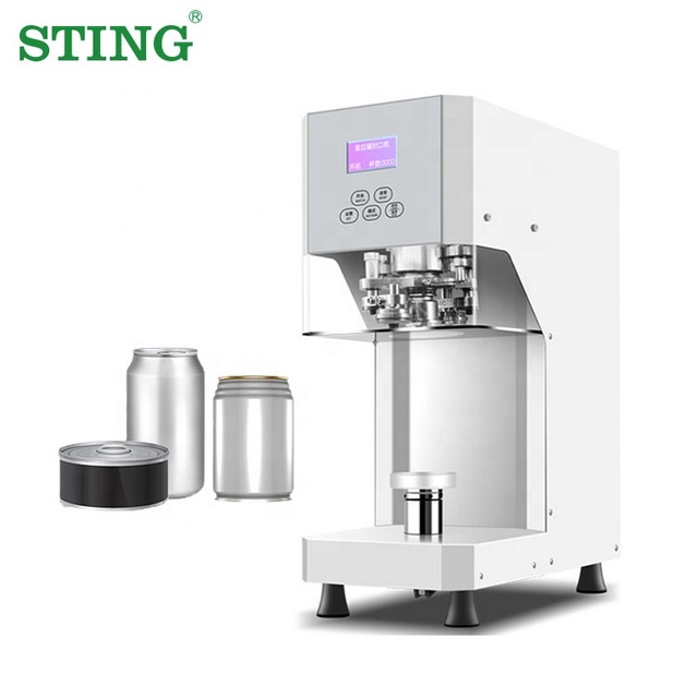 Automatic Aluminum Beer Tin Can Sealer Seamer Sealing Machine