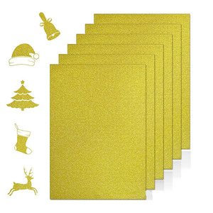 Bview Art A4 250gsm papier cartonné à paillettes pour <span class=keywords><strong>Cricut</strong></span>, bricolage, emballages cadeaux, décoration de fête de mariage d'anniversaire de Noël - Product Image 3