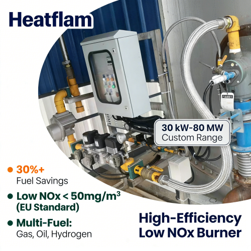 Industrial Burner 3MW for Industrial Calcination Kiln and Emission Treatment Boiler Part