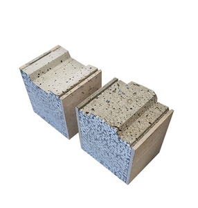 E.P de alta resistencia acústico ignífugo 100mm 120mm fibra cemento EPS Interior ligero partición pared paneles sándwich tableros - Product Image 5