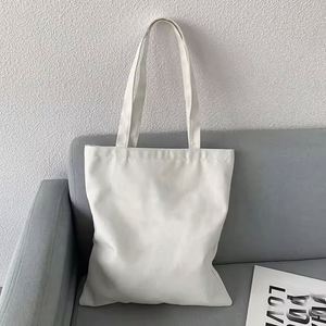 Sacs fourre-tout en toile de couleur unie OEM - Sacs de courses en coton personnalisés en usine pour supermarchés, sacs en toile réutilisables très résistants - Product Image 1
