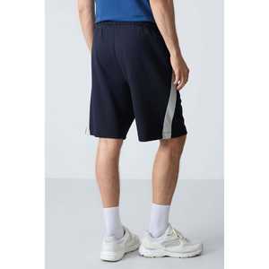 Short en coton coupe standard pour homme Tommylife 100% coton bleu marine basique 81280 - Product Image 2