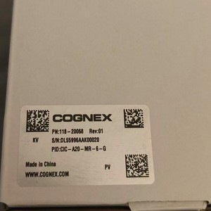 Cámara Industrial Cognex CIC-A20-MR-6-G de Escaneo de Área para Aplicaciones de Visión Artificial - Product Image 1
