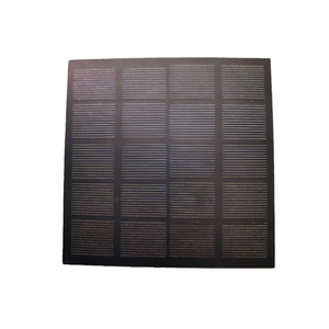 แผงเซลล์แสงอาทิตย์ขนาดเล็ก5V 1.8W แบบปรับแต่งเองทำด้วยมือโมโนคริสตัลไลน์ซิลิคอนครึ่งเซลล์ PERC ดีไซน์สีดำทั้งหมดมีความยืดหยุ่นรับประกัน1ปี - Product Image 1