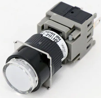 Vente flash : Interrupteur à bouton-poussoir éclairé AH164-L E3 AH164-L5 E3 5A 250V IP45 Original